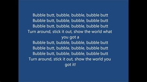 bubble but|Major Lazer – Bubble Butt Lyrics .